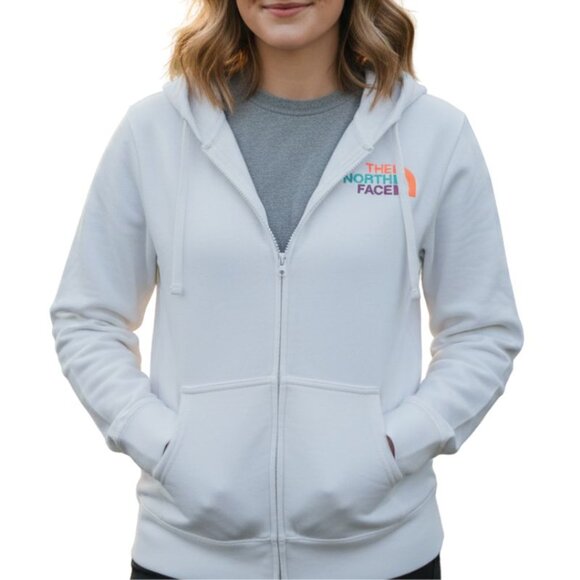 The North Face Tops - The North Face Half Dome Full Zip Hoodie Sweatshirt Size L